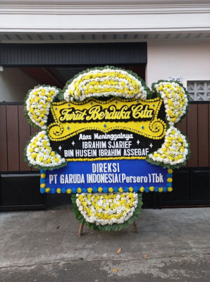 Papan Bunga Duka di Wangunjaya