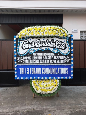 Papan Bunga Duka di Wangunjaya